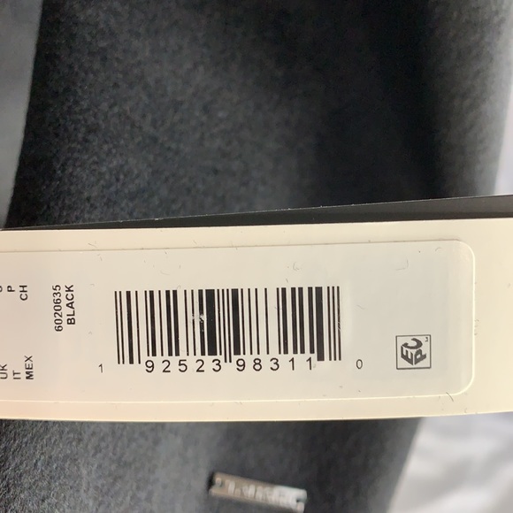 LAST ONE Tahari Ella Double Face Belted Wrap Coat - Picture 5 of 9